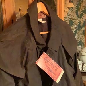 Outback saddle jacket oilskin